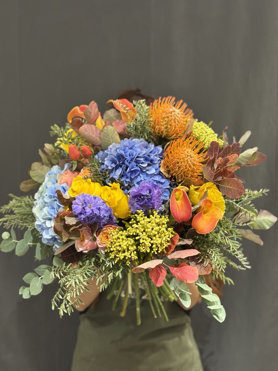 ЛИЛИЯ - Авторская композиция с гортензией “Pure Balance” - Image 1 of 1 | Avenue Des Fleurs