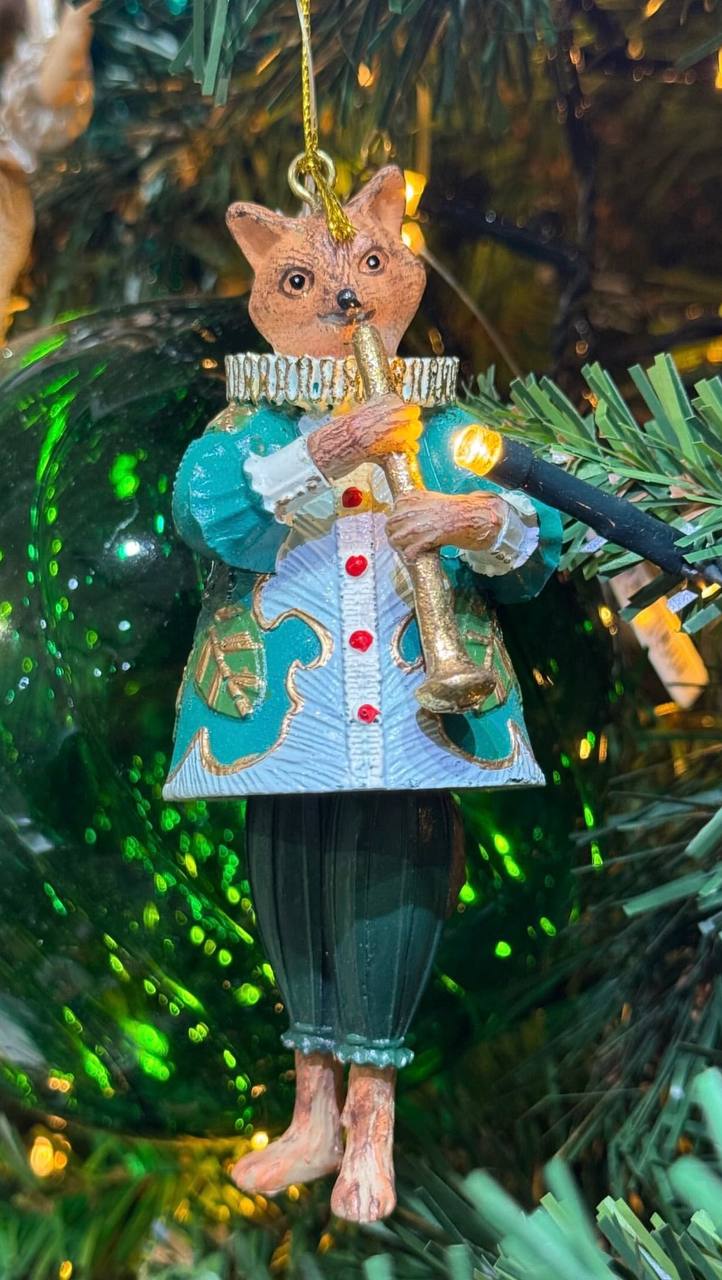 Melody Fox Ornament - Рождественские украшения - Image 1